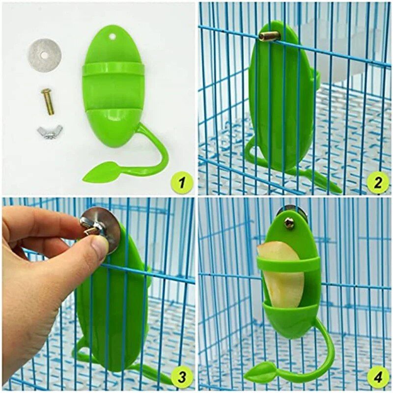 Multi-Functional Parrot Feeding Station