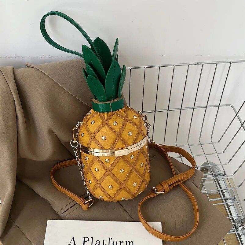 Kawaii Pineapple Shoulder Bag