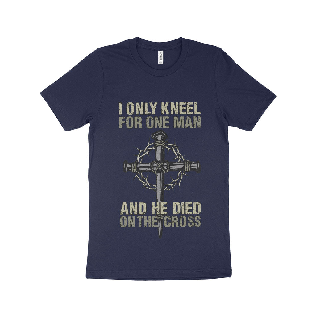 Only Kneel For One Unisex Jersey T-Shirt Made in USA