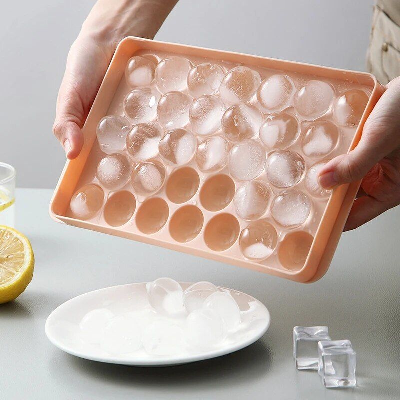 Versatile Ice Ball Maker for Whiskey & Popsicles