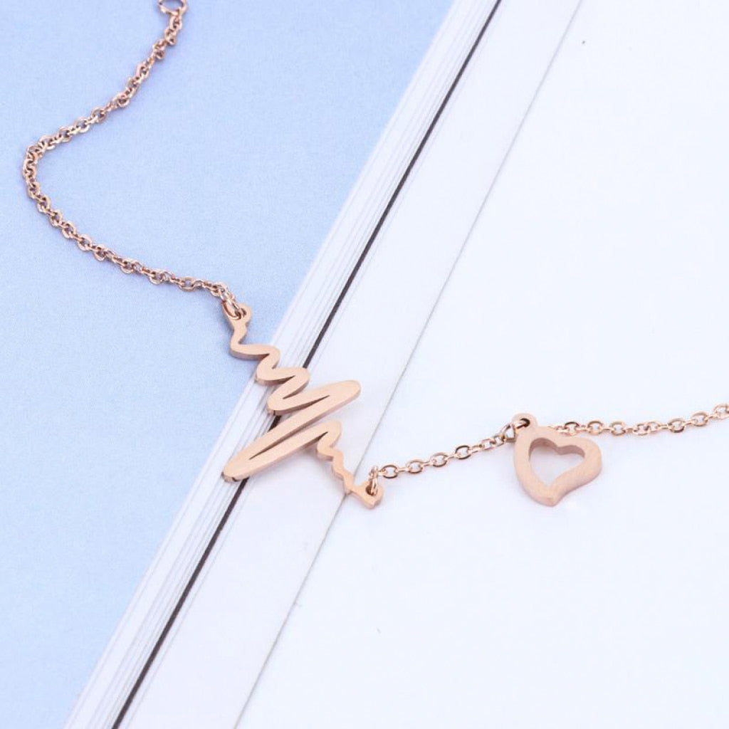 Heartbeat Anklet