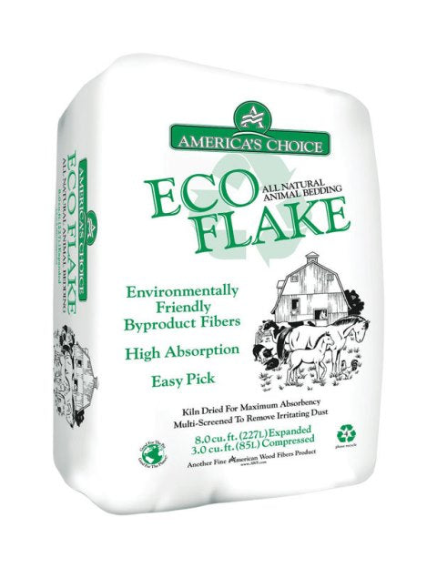 Americas Choice 67P2ECOAC Eco Flake Bedding, 3.0 cu. ft.