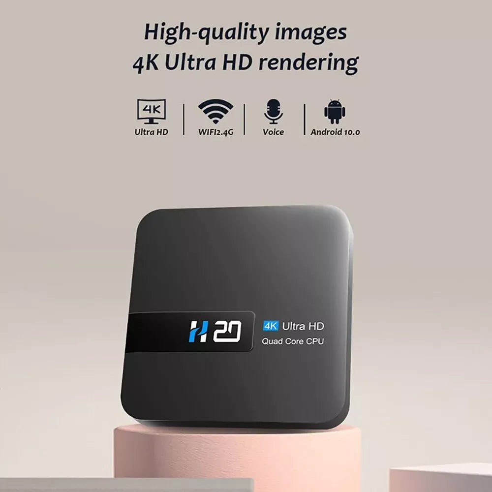 Android 10.0 4K HD Smart TV Box