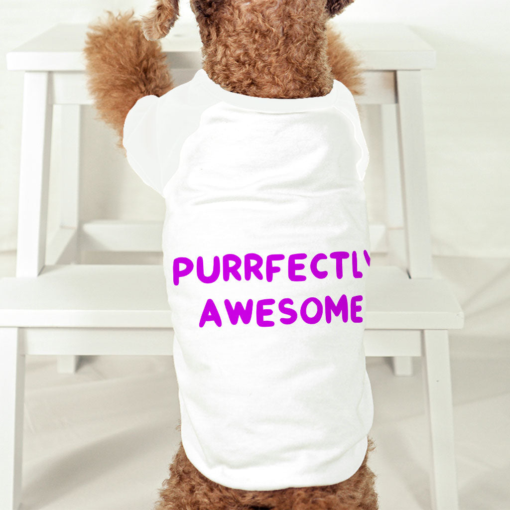 Awesome Dog T-Shirt - Funny Saying Dog Shirt - Cool Dog Clothing