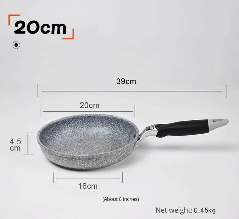 20cm Non-Stick Maifan Stone Frying Pan