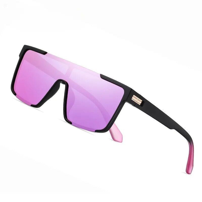 Fashionable Large Frame Polarized Sunglasses for Men and Women - UV400 Protection