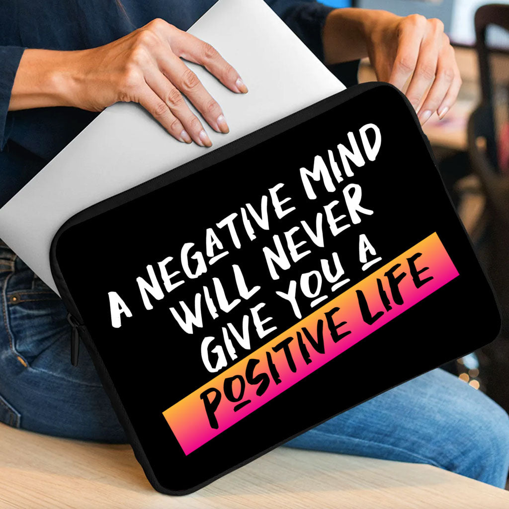 Positive Quote MacBook Air 14" Sleeve - Trendy Laptop Sleeve - Cool MacBook Sleeve