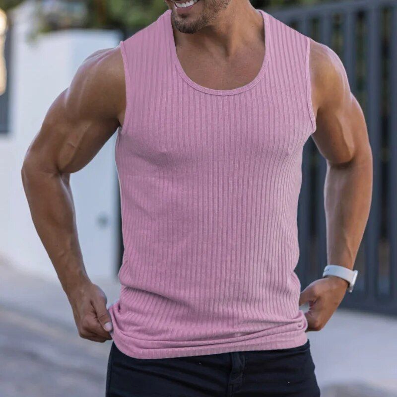 Men's Athletic Sleeveless T-Shirt