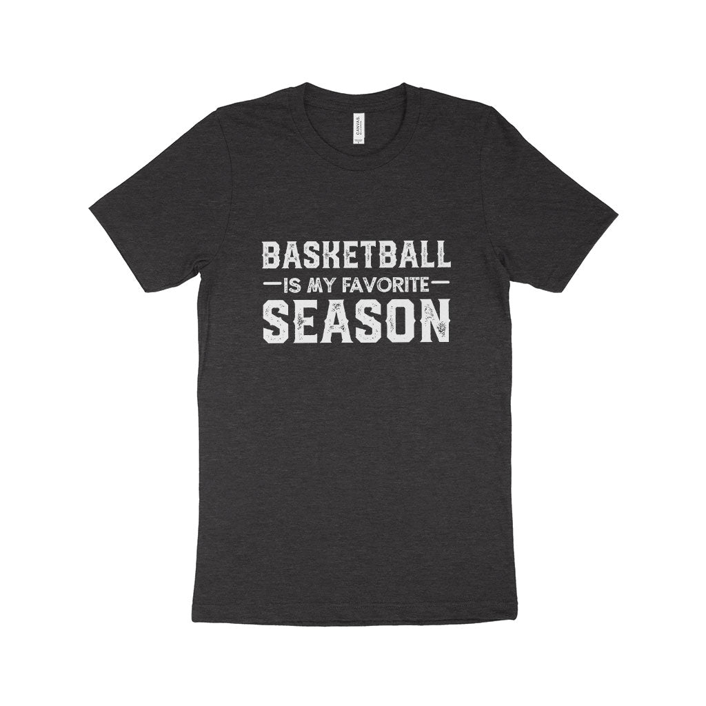 Basketball Season Unisex Jersey T-Shirt Made in USA