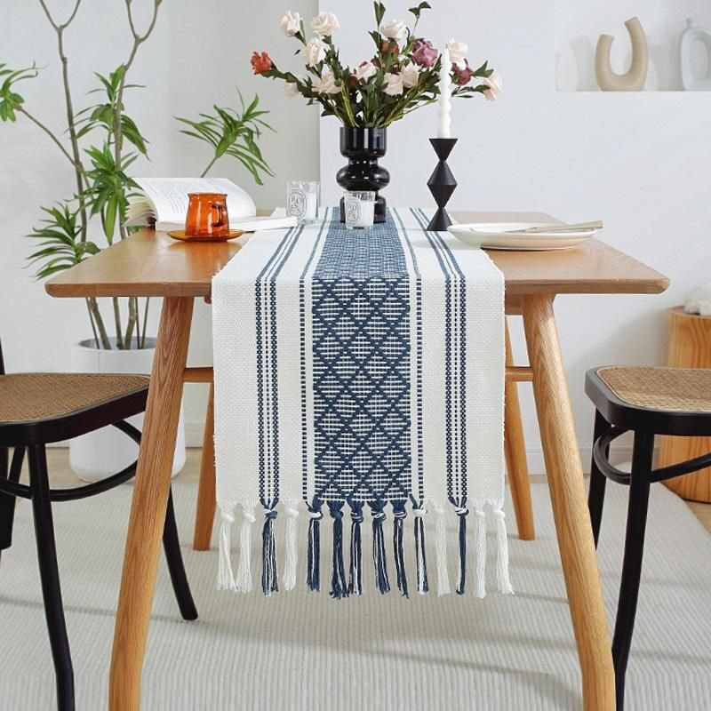 Geometric Nordic Table Runner