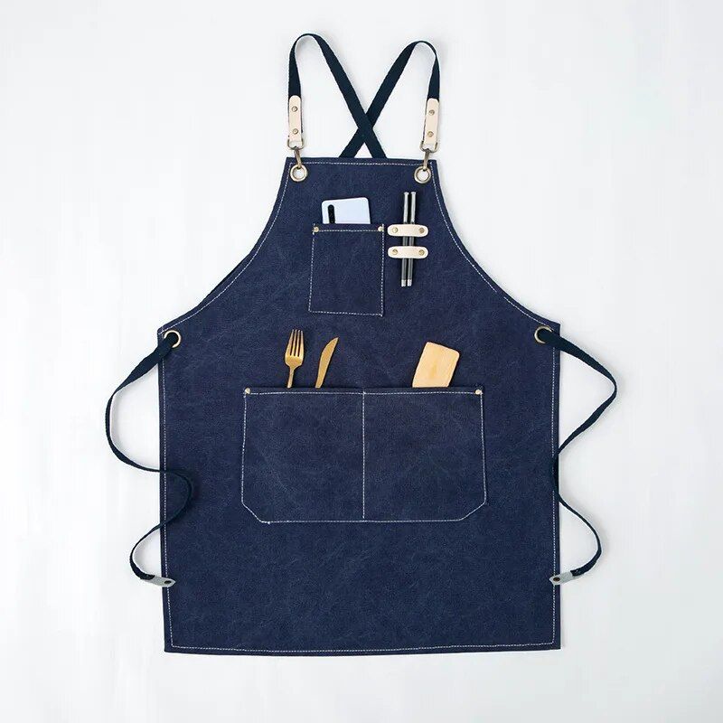 Versatile Canvas Kitchen & Work Apron