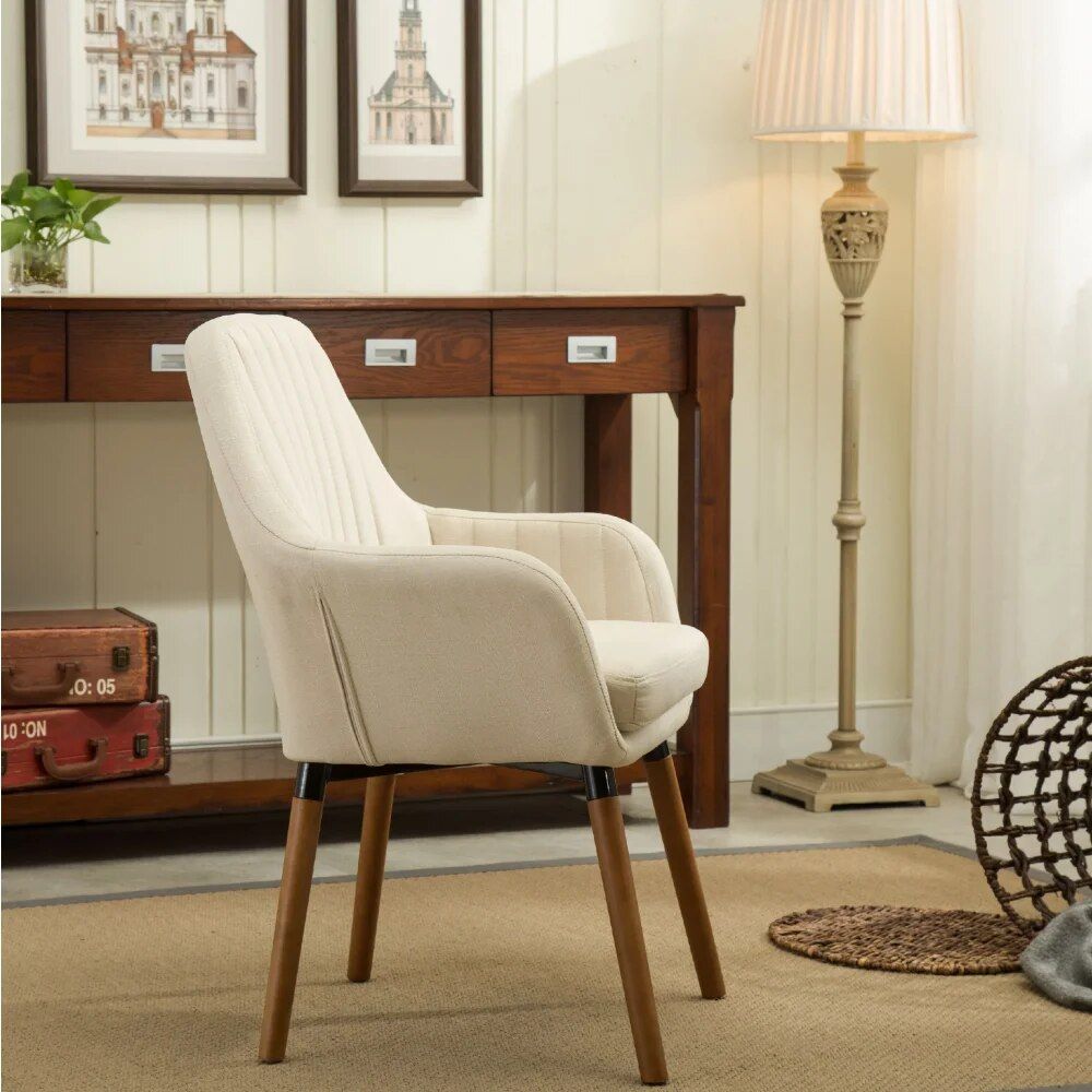 Modern Morocco Fabric Accent Chair - Contemporary Leisure Chair for Home