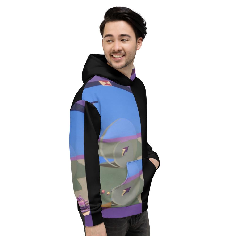 Mens Fashion Hoodie with Graphic Designs Sharon Tatem Fashions