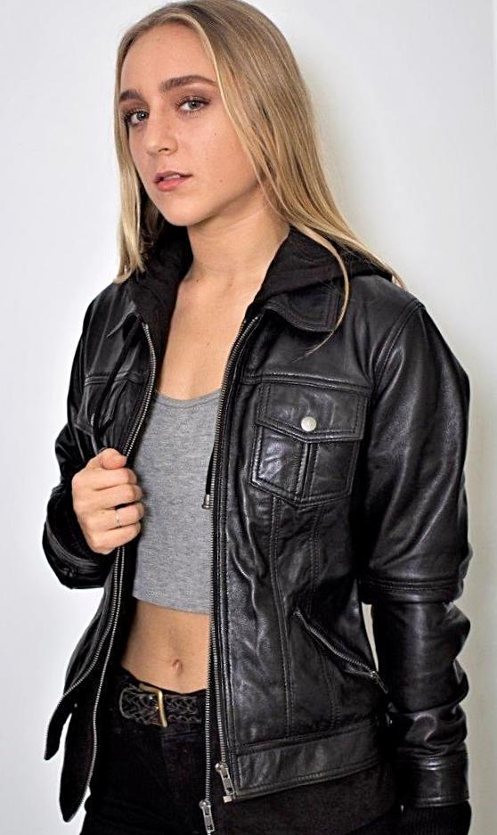 Annalise Womens Leather Jacket