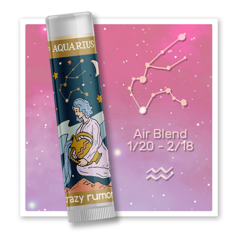 Crazy Rumors Lip Balm, Aquarius | Orchid Nyx