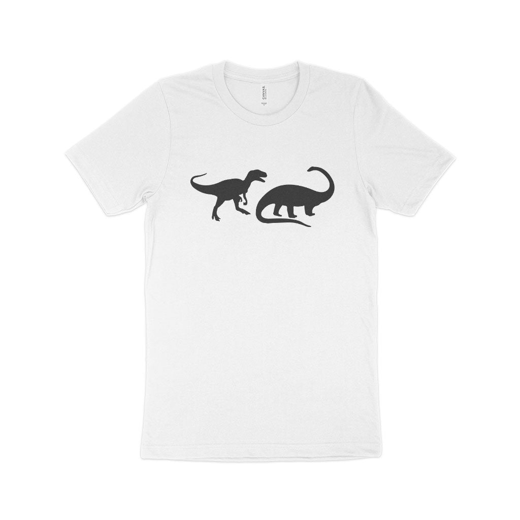 T-Shirt With Dinosaurs Made in USA