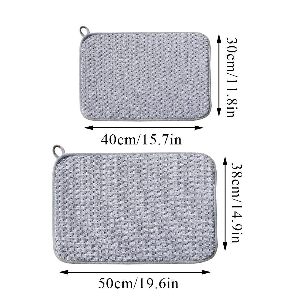 Multi-Purpose Microfiber Dish Drying Mat