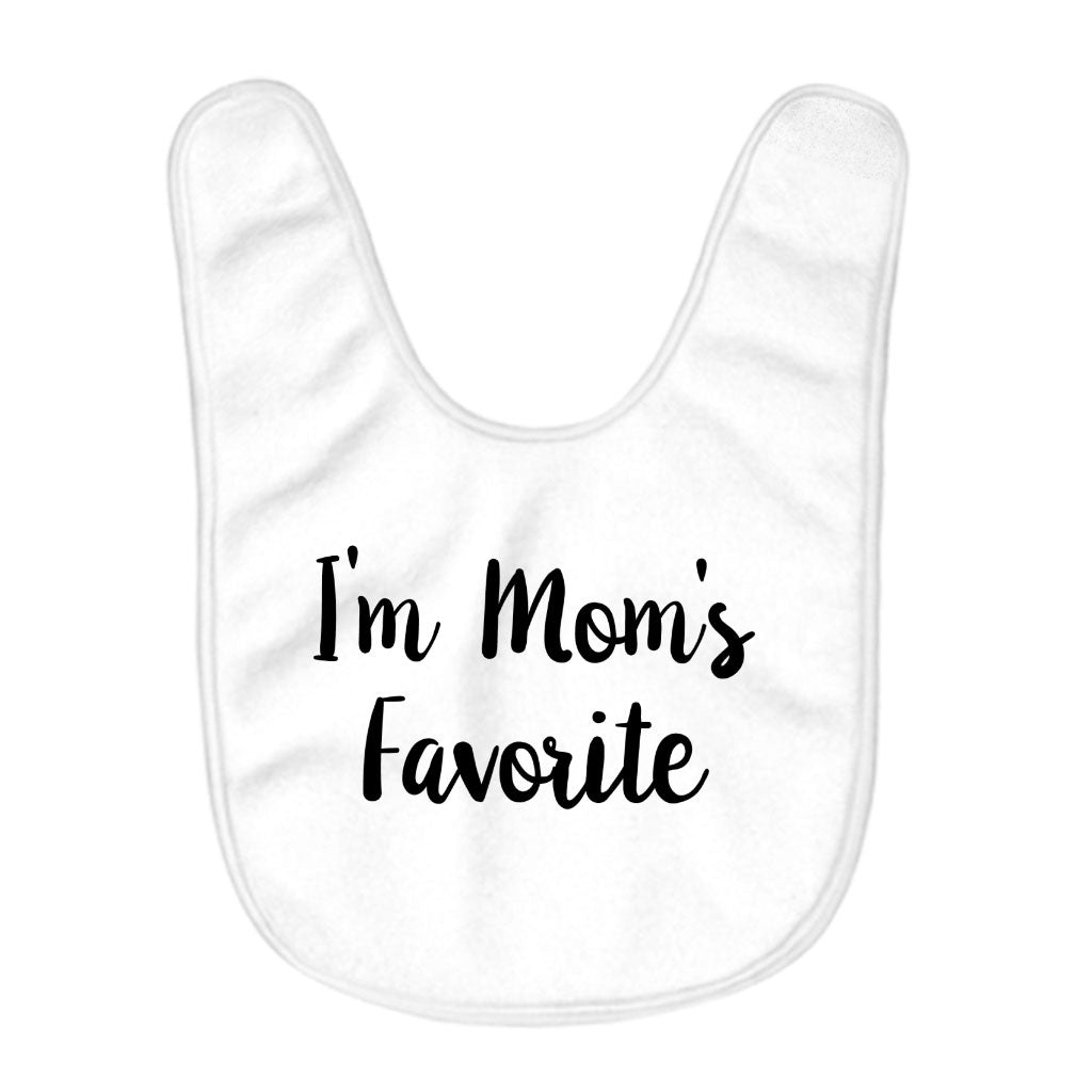 Mom's Favorite Baby Bibs - Cute Baby Feeding Bibs - Quote Bibs for Eating