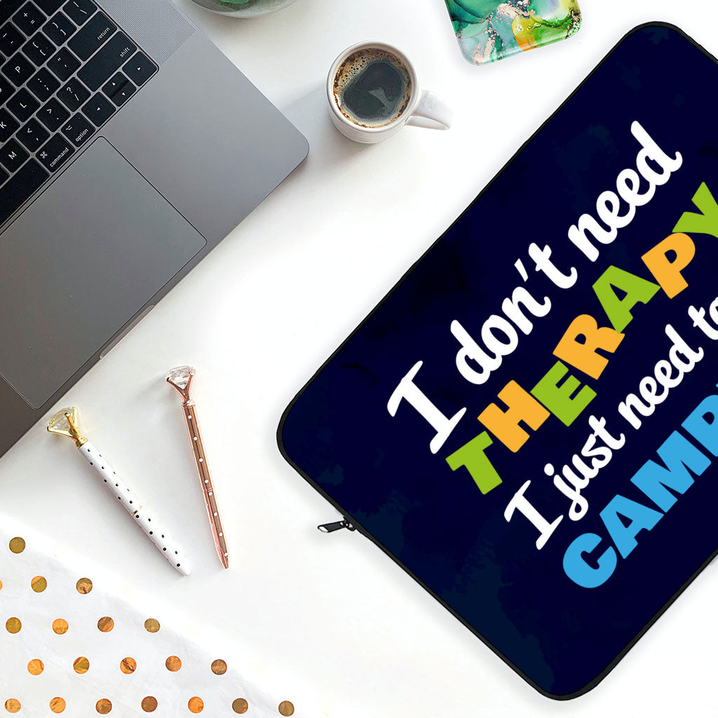 Camping MacBook Air 14" Sleeve - Cool Laptop Sleeve - Graphic MacBook Sleeve