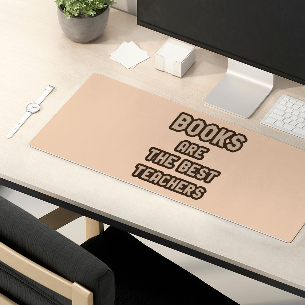 Book Themed Desk Mat - Quotes Desk Pad - Cool Print Laptop Desk Mat