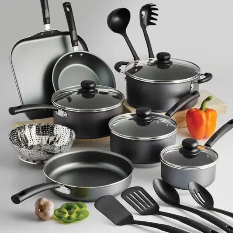 18-Piece Nonstick Cookware Set