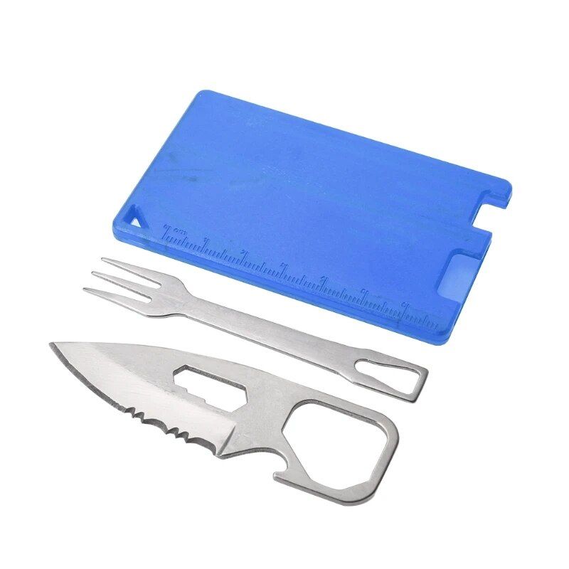 Multi-Purpose Outdoor Survival Tool Card