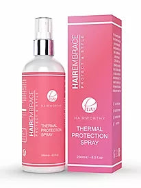 Hairworthy Hairembrace Heat Protection spray | Black Sugarplum