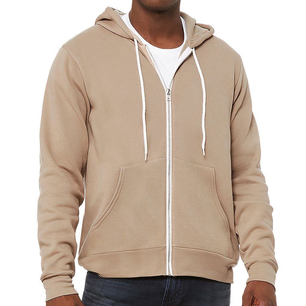 Start Of Something New Full-Zip Hoodie - Motivational Hooded Sweatshirt - Themed Hoodie