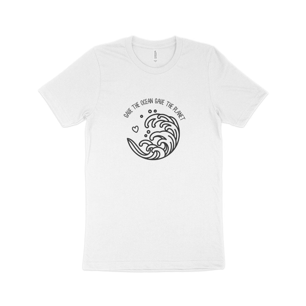 Save The Ocean Unisex Jersey T-Shirt Made in USA