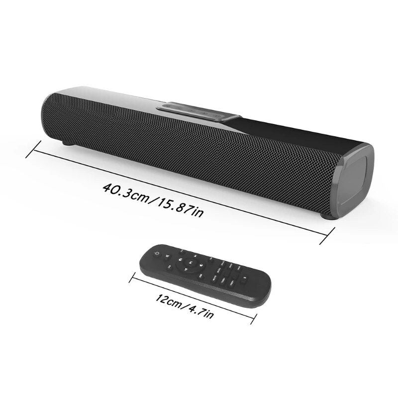 Ultimate TV Stereo Soundbar with Deep Bass and Multi-Input Support