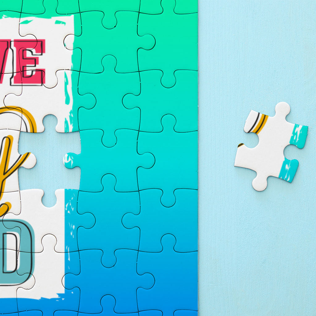 I Love My Dad Puzzles - Cool Print Jigsaw Puzzle - Best Design Puzzles