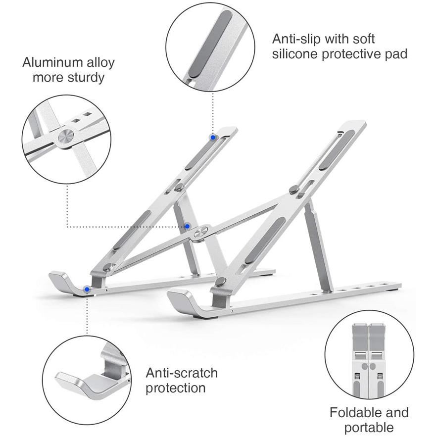 Adjustable Aluminum Laptop Stand