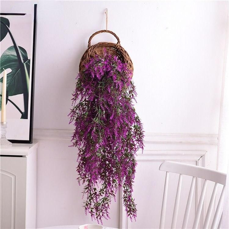 75cm Indoor/Outdoor Artificial Malt Grass Wall Flower Decor