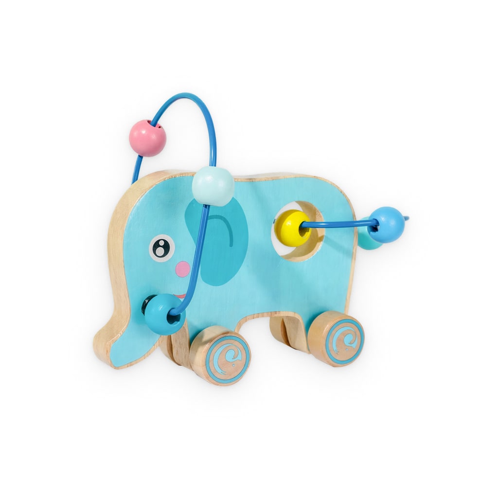 Elephant Bead Maze Toy