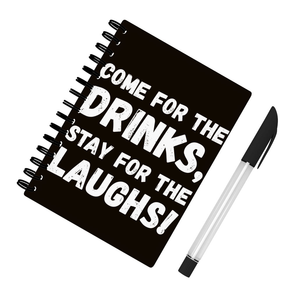 Funny Quote Spiral Notebook - Funny Saying Notebook - Cool Design Notebook