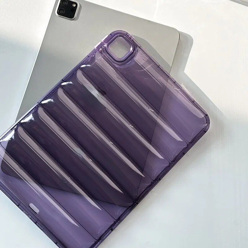 Transparent Silicone Tablet Case for Multiple iPad Models