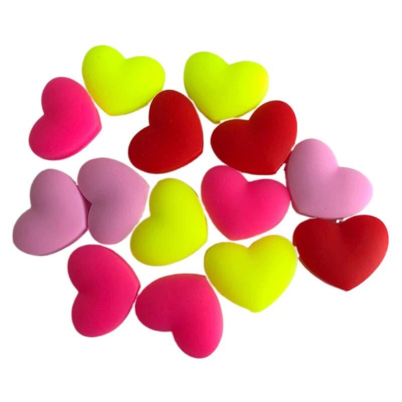 Heart-Shaped Silicone Tennis Racket Vibration Dampener - Shock Absorber for Enhanced Play