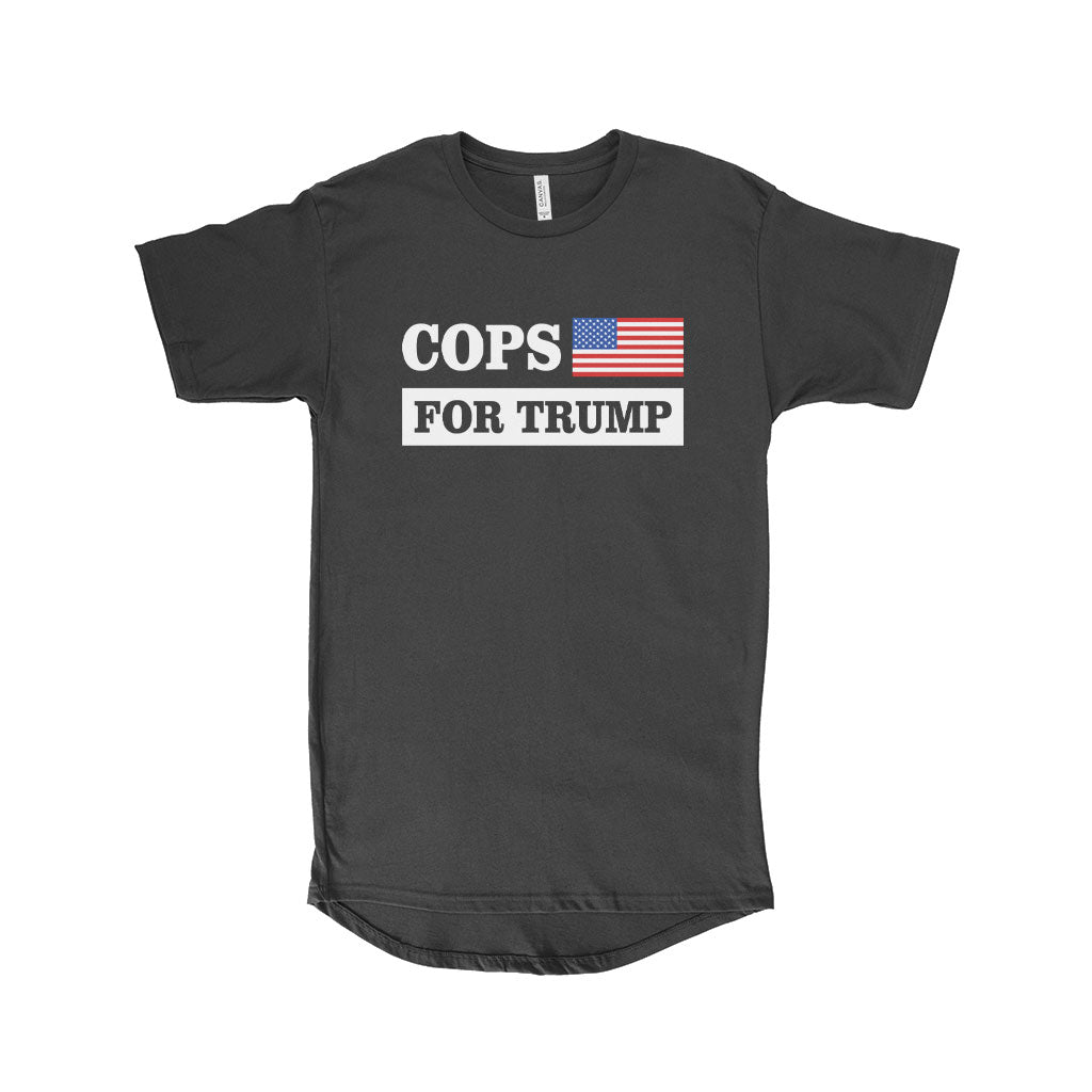 Men's Cops for Trump T-Shirt - Trump Tee Shirts