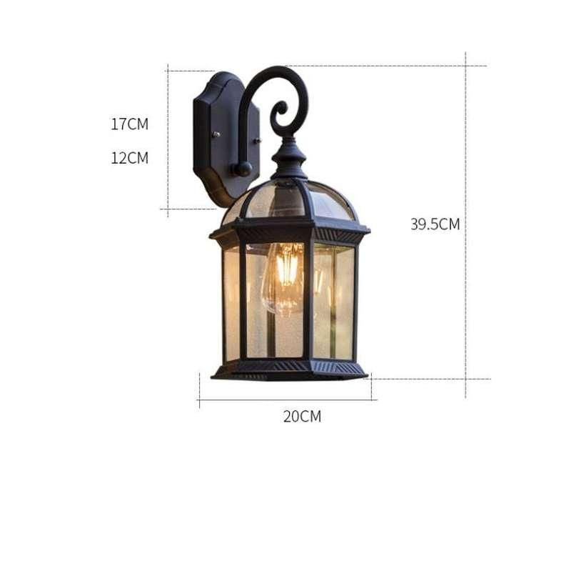 Elegant Vintage Outdoor Wall Lamp