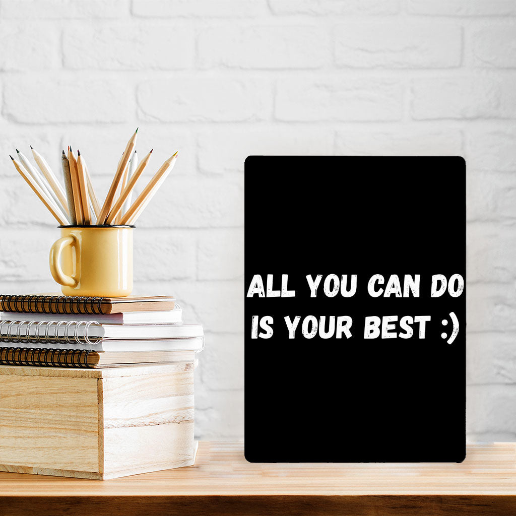 Motivational Metal Photo Prints - Best Quote Decor Pictures - Cool Print Decor Pictures