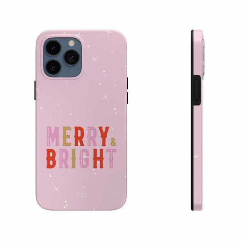 Merry & Bright Tough Case for iPhone with Wireless Charging