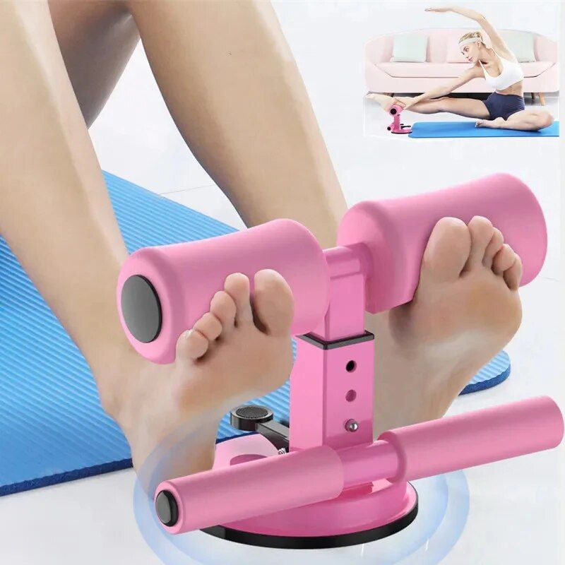 Compact Multi-Purpose Self-Suction Sit-Up Bar for Full Body Workout