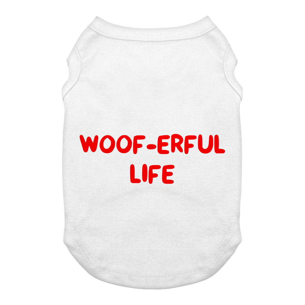 Woof Dog Tank - Funny Dog T-Shirt - Cool Dog Clothing