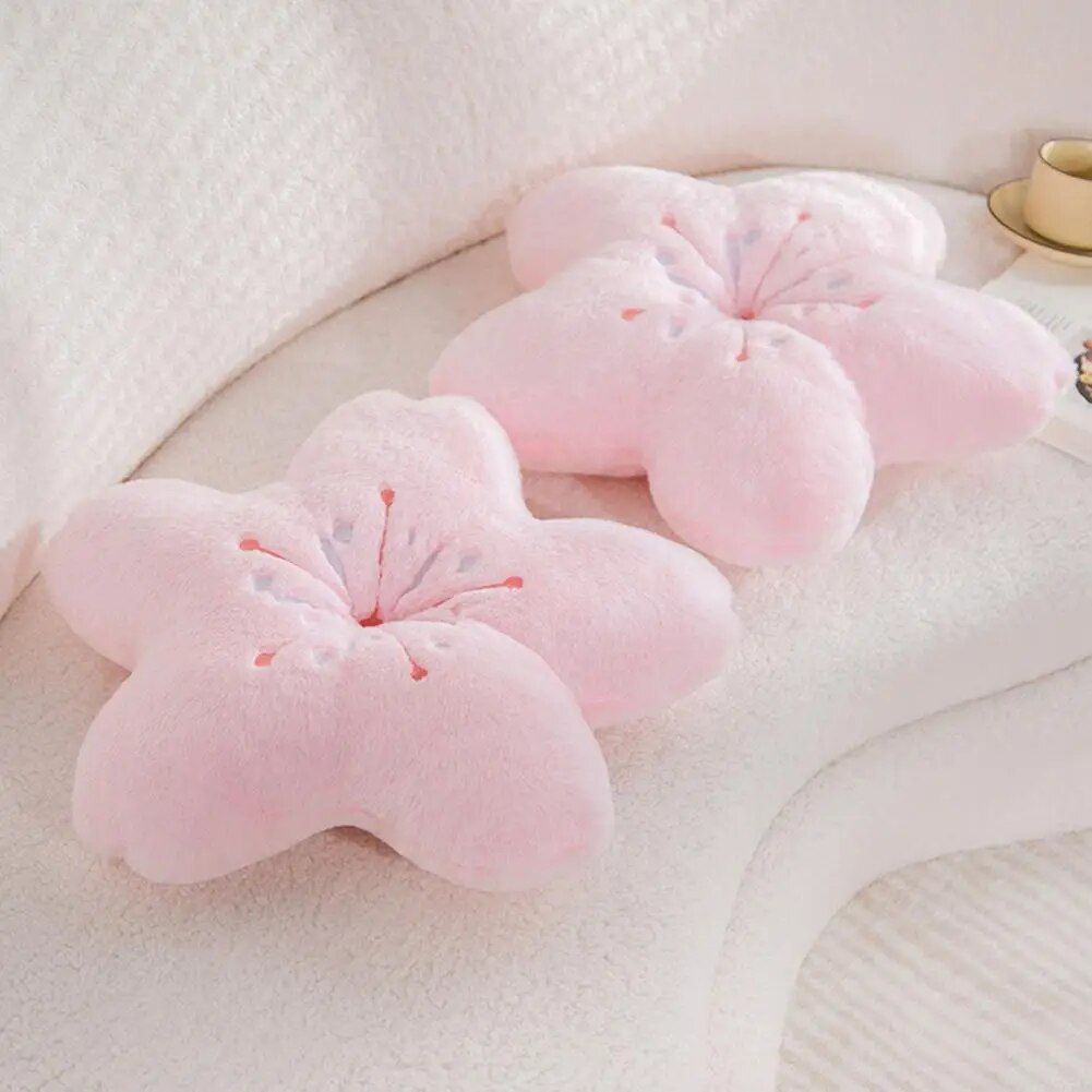 Cherry Blossom Plush Cushion