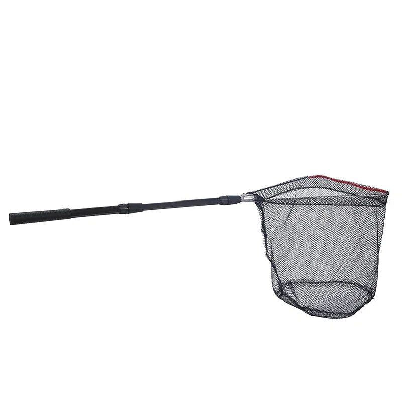 Portable Aluminum Triangular Fishing Net - Collapsible & Retractable