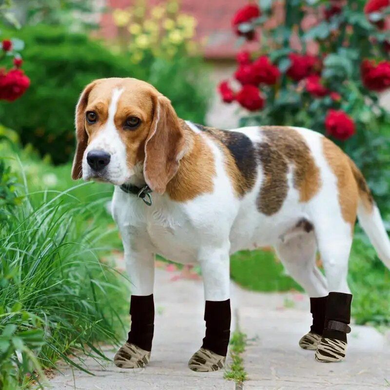 Adjustable Anti-Slip Dog Booties