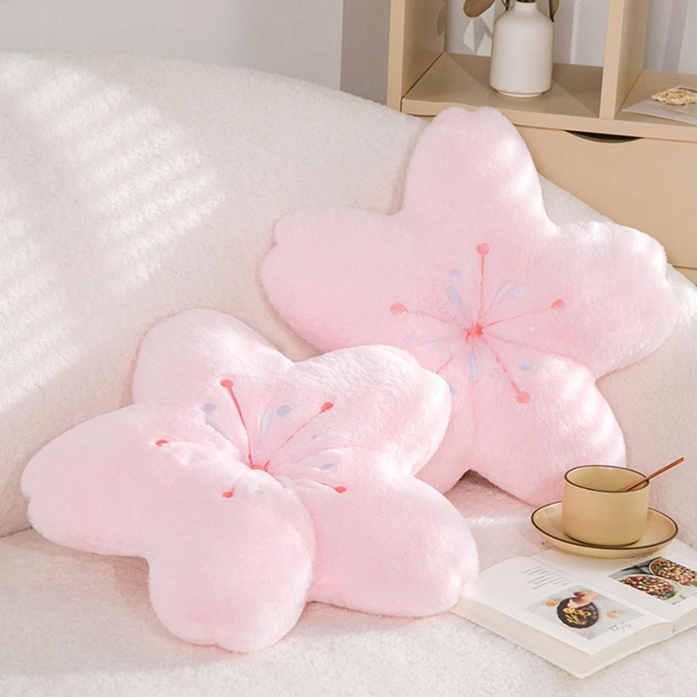 Kawaii Sakura Blossom Plush Pillow