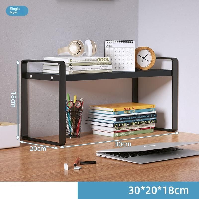 Modern Wood and Iron Desktop Organizer