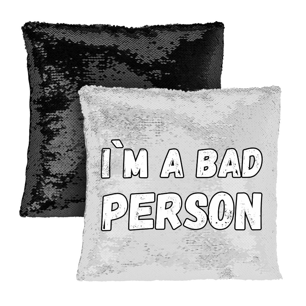 Sarcastic Sequin Pillow Case - Cool Pillow Case - Themed Pillowcase