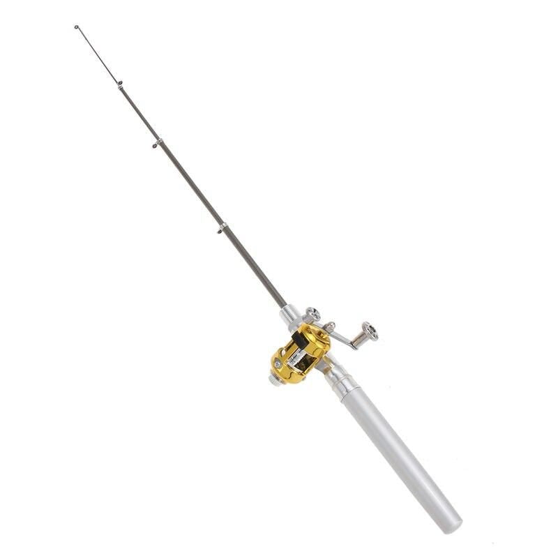 Compact Pocket Fishing Rod & Reel Combo